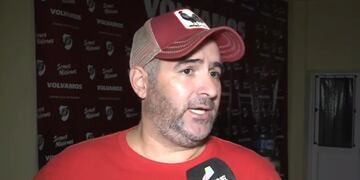 Patricio Vedoya, presidene de Guaraní Antonio Franco\u002E (Canal 12)