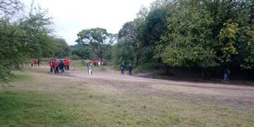 Terreno sobre el cual se construirá la nueva escuela primaria en Barrio Loza\u002E