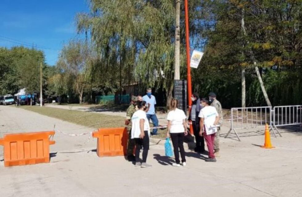 Coronavirus: estricto cordón sanitario en una zona de Icho Cruz