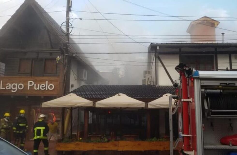 Incendio en un conocido restaurante de Villa General Belgrano