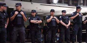 Efectivos Policia Federal Argentina