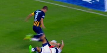 Expulsiu00f3n de Ruben ante Gimansia LP