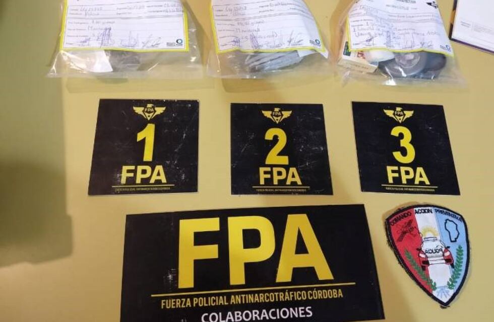 Turistas detenidos con marihuana