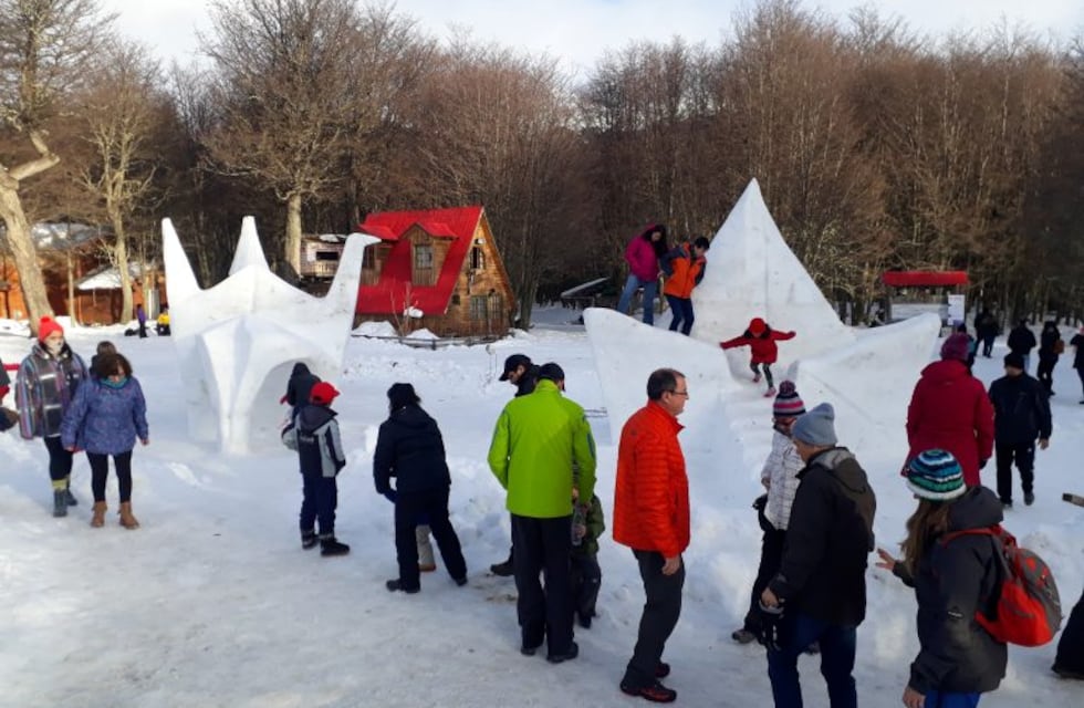 Finalizó el Festival de Esculturas en Nieve 2019