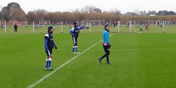 Belgrano y Racing en un amistoso en Villa Esquiú\u002E
