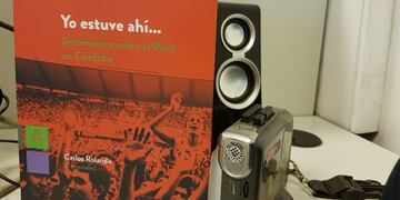 Carlos Rolando, compilador del libro Yo estuve ahí (testimonios sobre el rock de Córdoba)