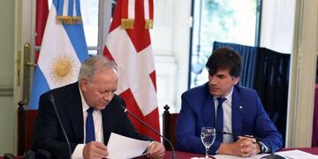 Horacio Reyser y Johann Schneider-Ammann