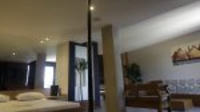 A room of the Shalimar love motel, which travellers are booking for the World Cup, is pictured in Rio de Janeiro April 30, 2014. Fans coming to Brazil for the World Cup can still find plenty of reasonably-priced hotel rooms all over the country, just not