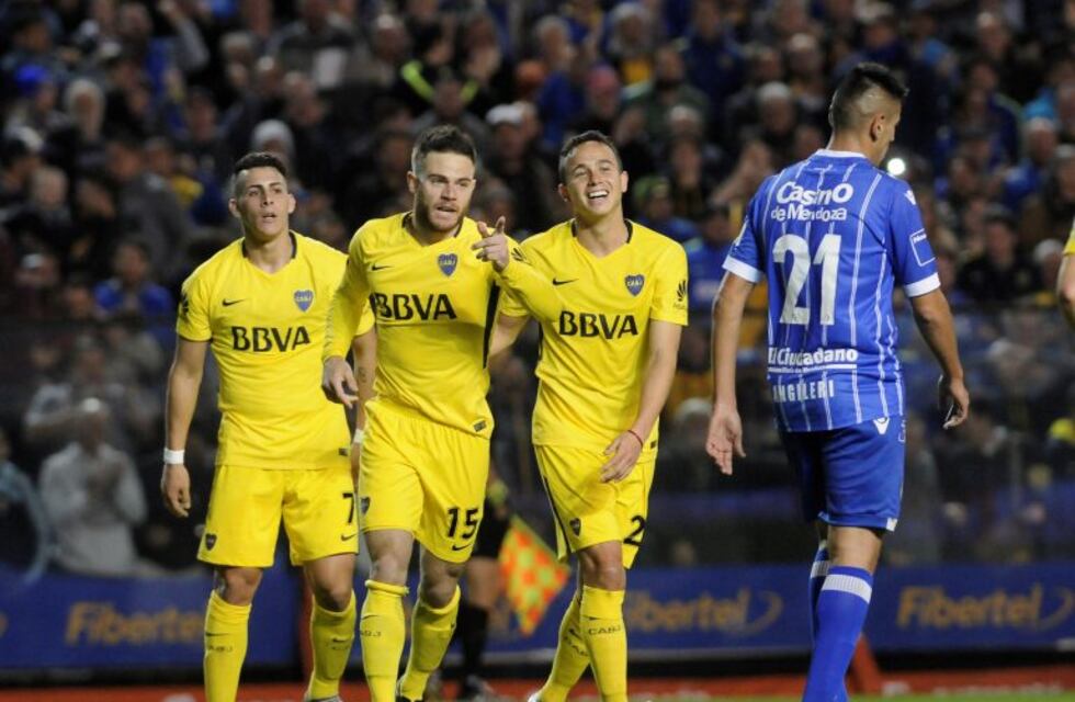Boca se lo dio vuelta a Godoy Cruz y lo aplastó 4-1 en La Bombonera