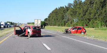 Accidente Ruta 14\nCrédito: PER
