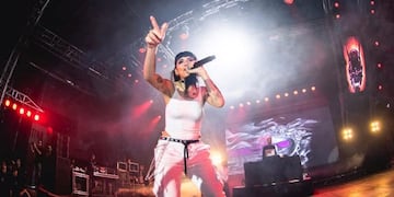 Duki y Cazzu en la Fiesta Nacional de la Noche Más Larga