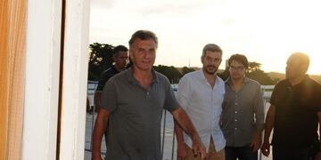 Macri en Chapadmalal