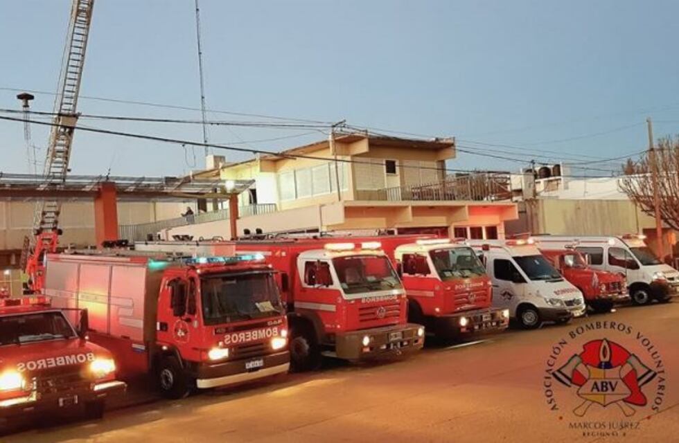 Acto por el día del bombero voluntario en Marcos Juárez