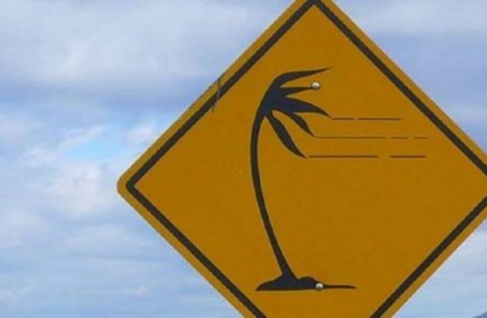 Alerta meteorológico por vientos intensos