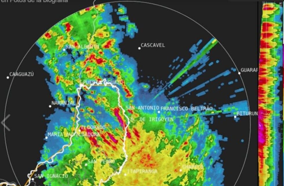 Las lluvias cubren el 70 % de Misiones