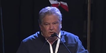 El vicegobernador brindó uno de los discursos contrarios al PRO\u002E (Captura de TV)