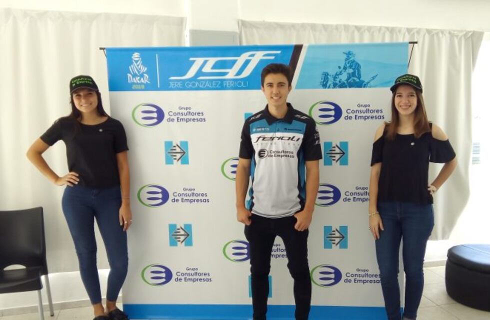 González Ferioli presentó en Alta Gracia su equipo para el Dakar 2019