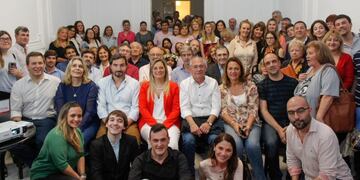 La coalición oficialista abrió las puertas de su flamante espacio en San Jerónimo al 1800\u002E (@lucilalehmann)