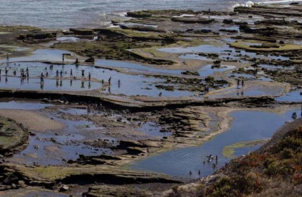Reparan los piletones de La Lobería en Río Negro
