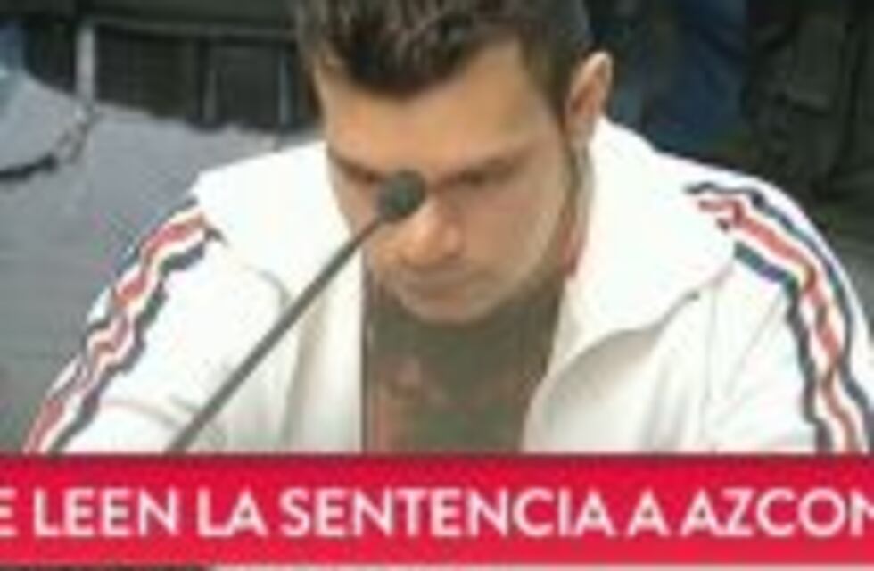 Condenaron a prisión perpetua a Azcona por el crimen de la estudiante chilena