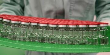 Vacuna de Oxford (Foto: Vincenzo Pinto/AFP)