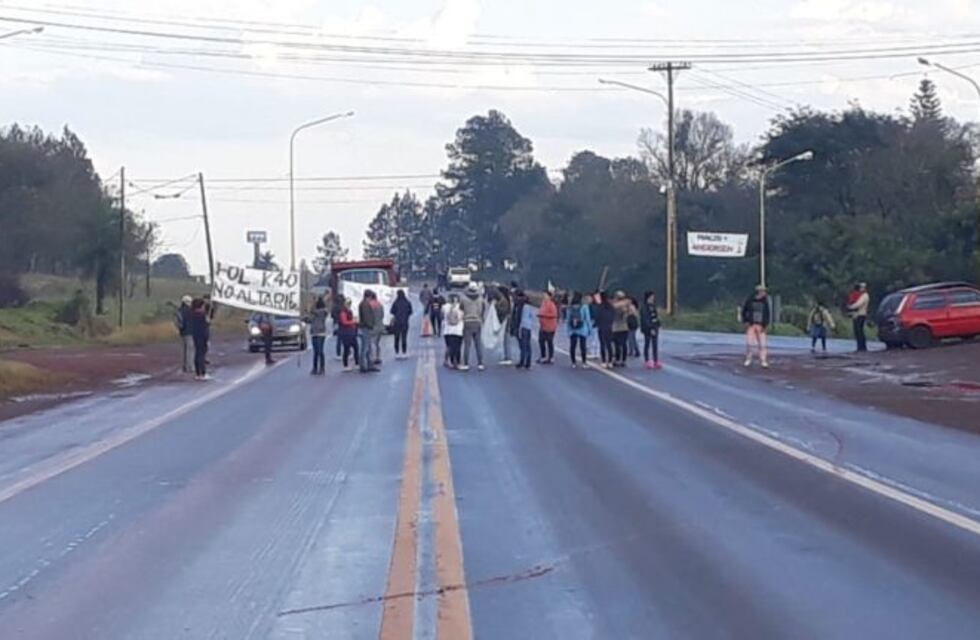 Protestas con cortes de ruta por alimentos