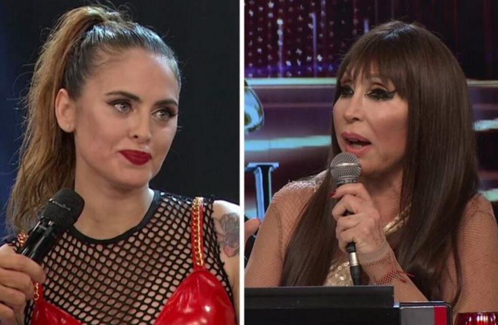 Moria Casán le puso los puntos a Silvina Luna y esta se fue del estudio