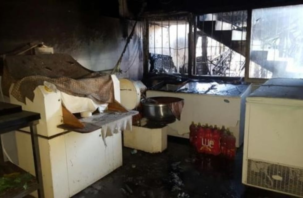 Se incendió un comedor solidario y piden ayuda