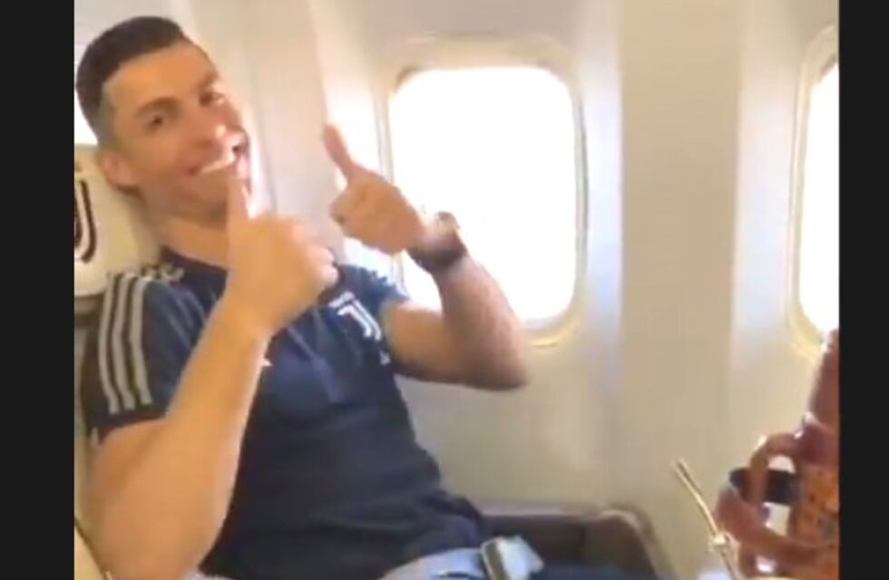 Cristiano le hace el aguante al mate