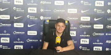 El volante manifestó su apoyo al cuerpo técnico liderado por Montero\u002E (CARC)