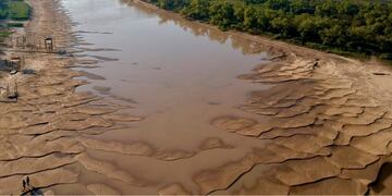 La zona del Paraná Viejo se convirtió en un desierto