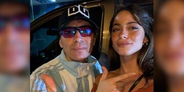 Pablito Lescano y Tini Stoessel (Foto: Instagram)