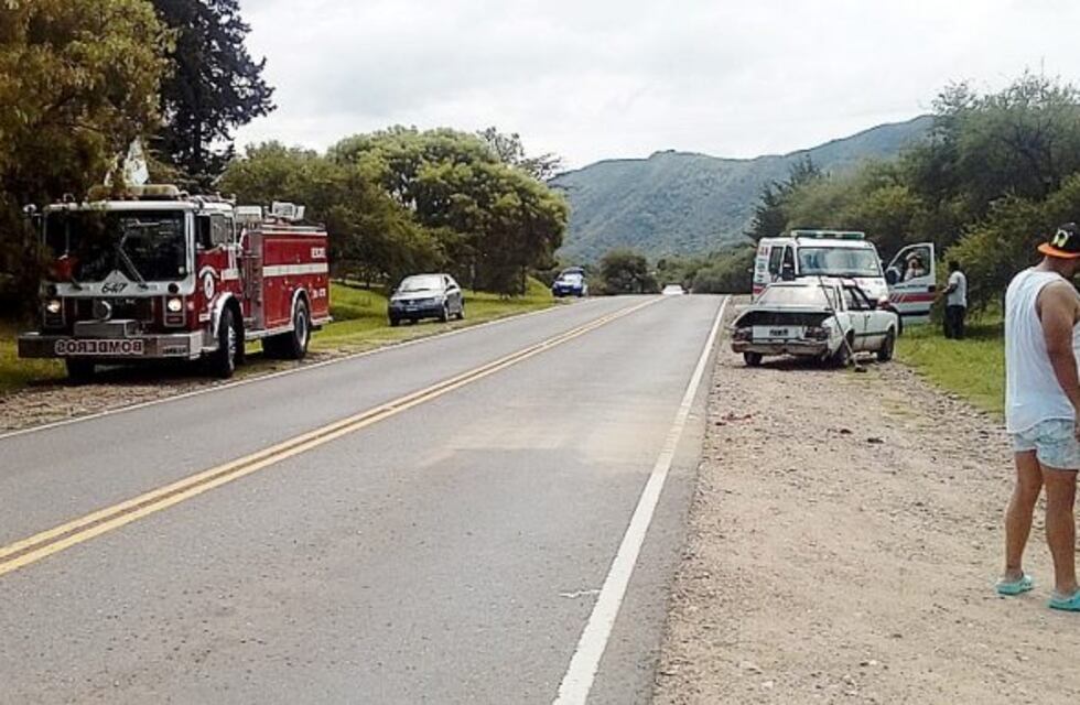 Choque en cadena en Ruta 5