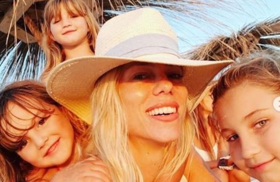 Las vacaciones de Nicole Neumann junto a sus hijas