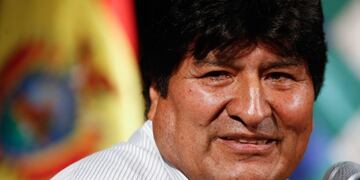 Evo Morales EFE/Juan Ignacio Roncoroni