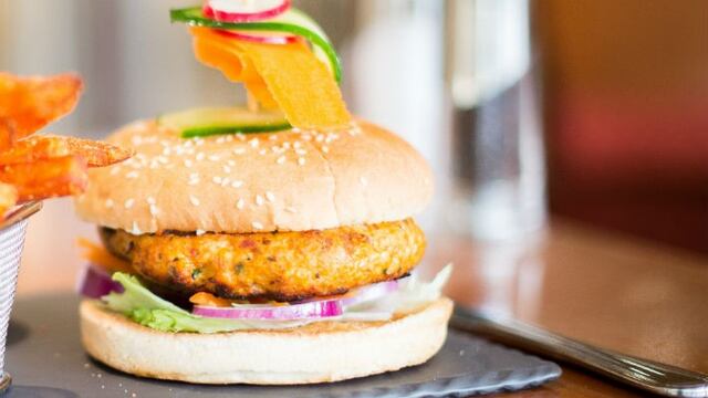 Receta hamburguesa de arroz y legumbres\u002E