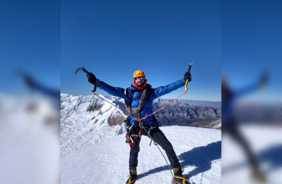 Matías Sergo, el mendcino que busca batir su propio récord en el Aconcagua