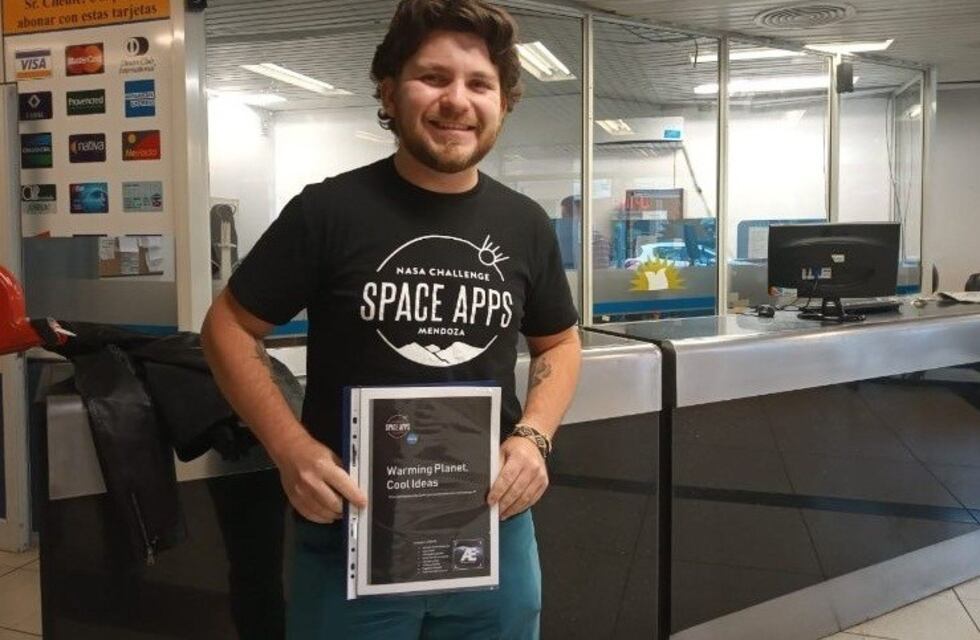 El sanjuanino que combate el cambio climático y sueña con llegar a la NASA