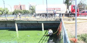 Estado crítico del Lago San Roque