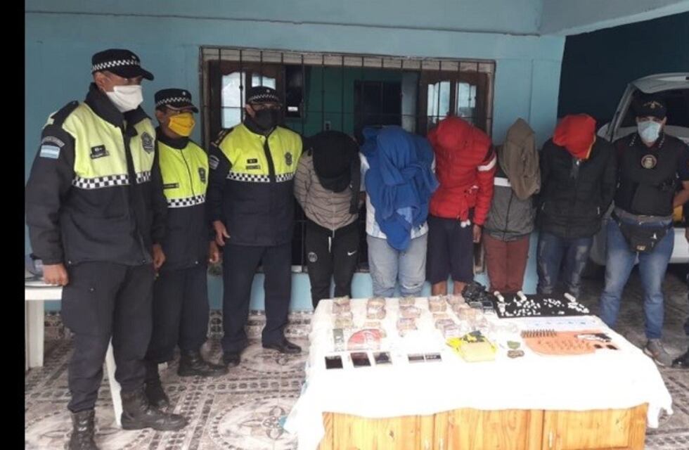 Aguilares: Unidad Regional Sur realizó una serie allanamientos que terminó con la aprehensión de cuatro hombres