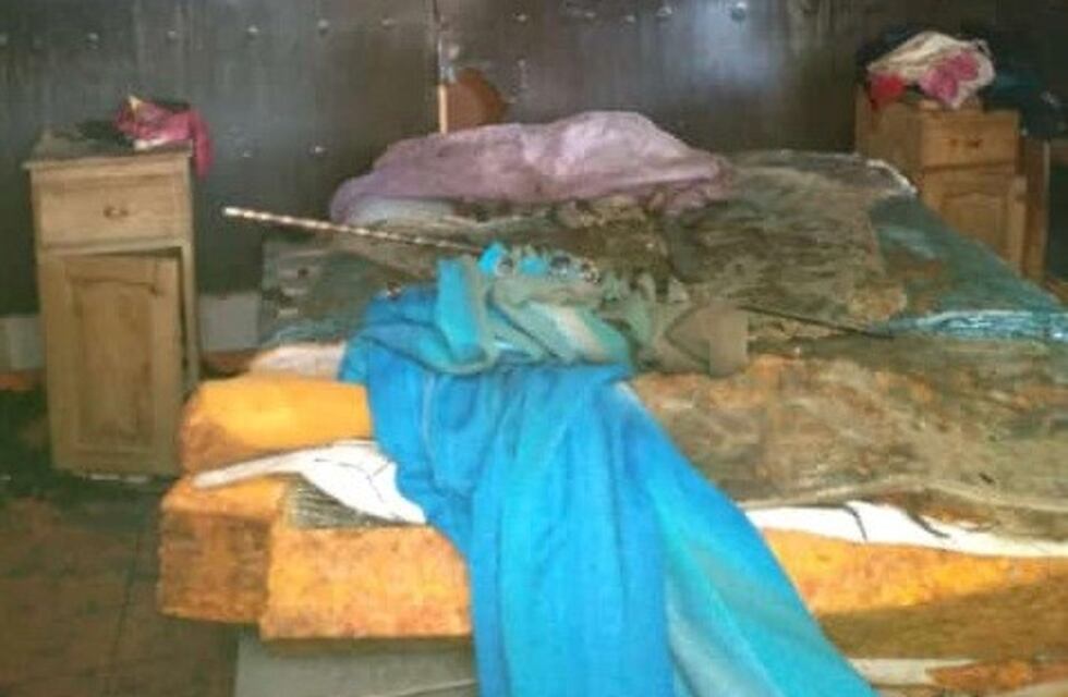 Dramático incendio dejó a una familia sanjuanina en la calle