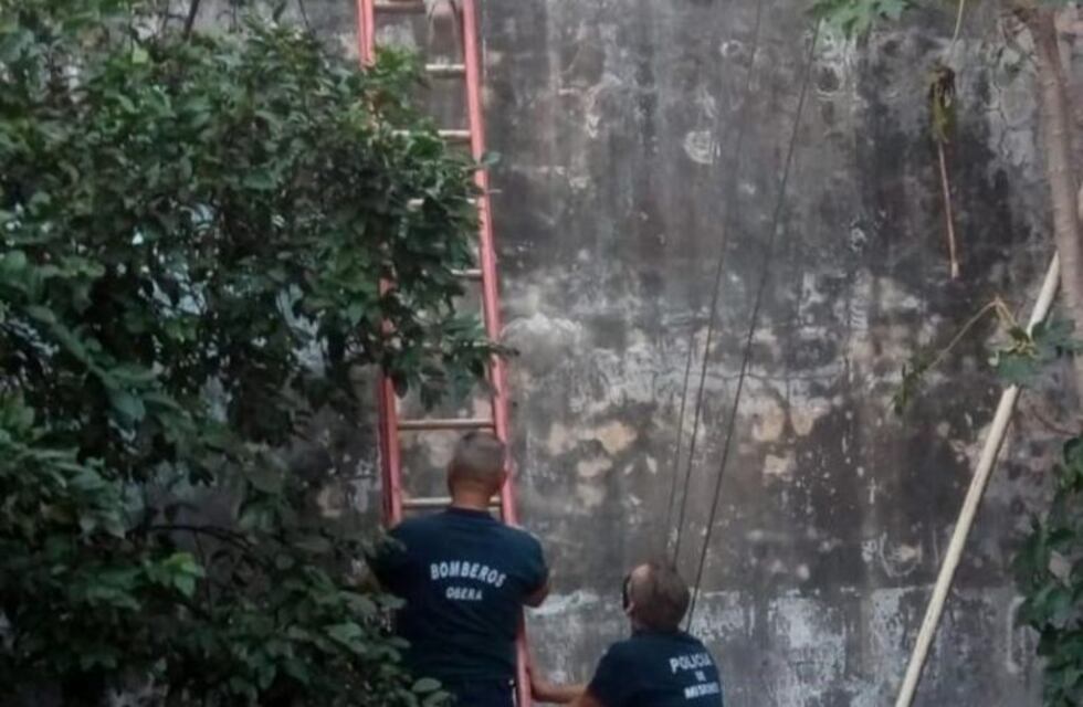 Albañiles cerraron la obra y dejaron a un compañero encerrado