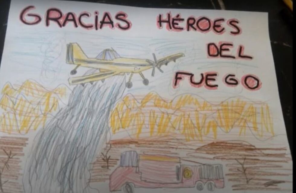 El emotivo video protagonizado por niños en agradecimiento a los bomberos de Córdoba