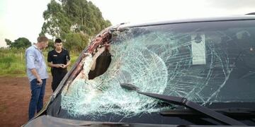 Accidente en Santo Tomé\u002E