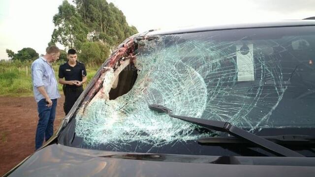 Accidente en Santo Tomé\u002E