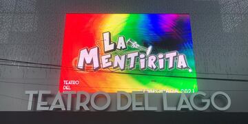 Teatro del Lago. Marquesina "La Mentirita"