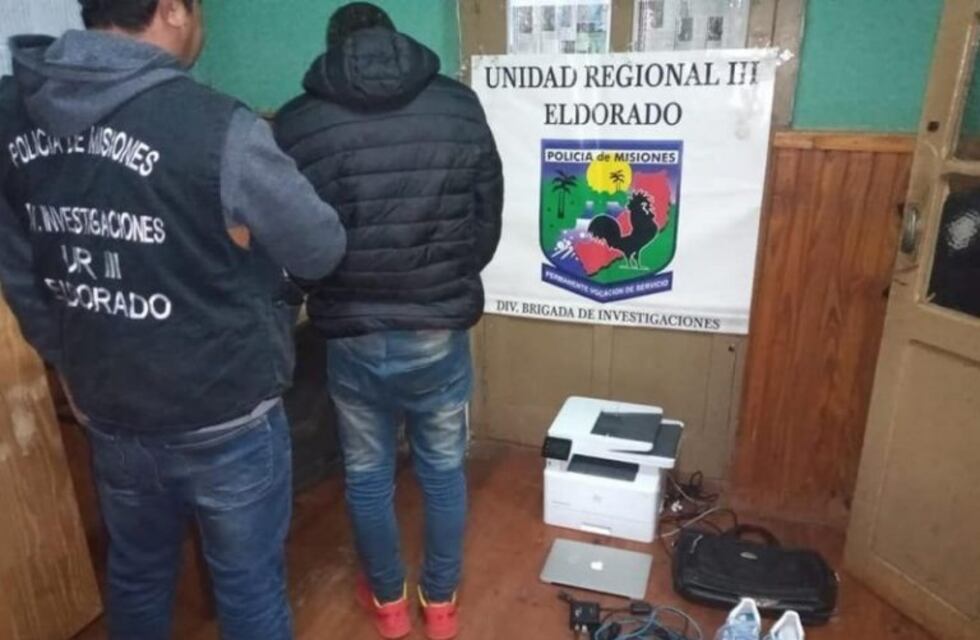Detienen a un conocido ladrón y recuperan lo que había robado