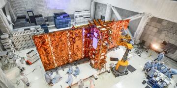 Satélite argentino Saocom 1B (Foto: Archivo)
