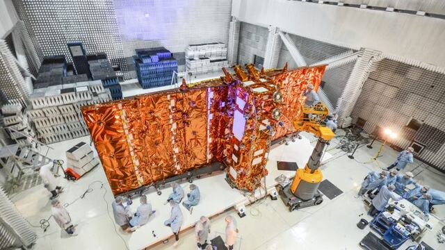 Satélite argentino Saocom 1B (Foto: Archivo)