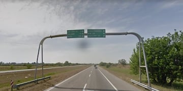 La autopista donde ocurrió el hecho\u002E (Web)